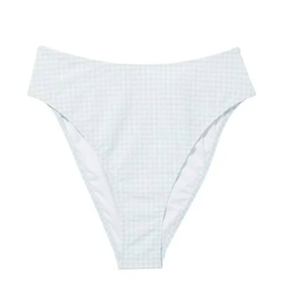Victoria’s Secret Gingham High-Waisted Cheeky Bikini Bottom S | NWT - Picture 3 of 4